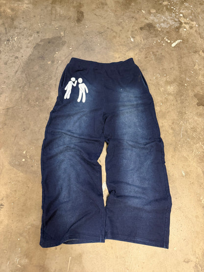 Spreading lies washed navy (sample)