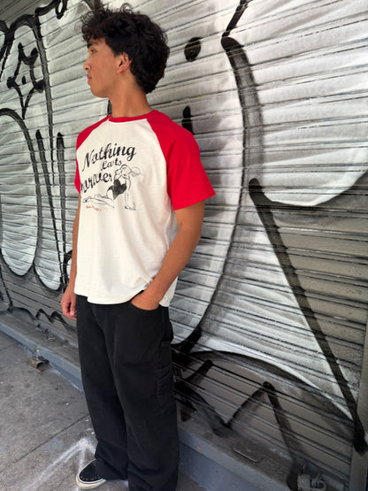 Nothing lasts forever tee (red)