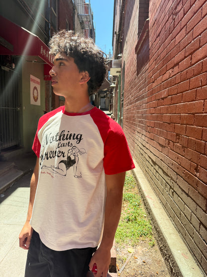 Nothing lasts forever tee (red)