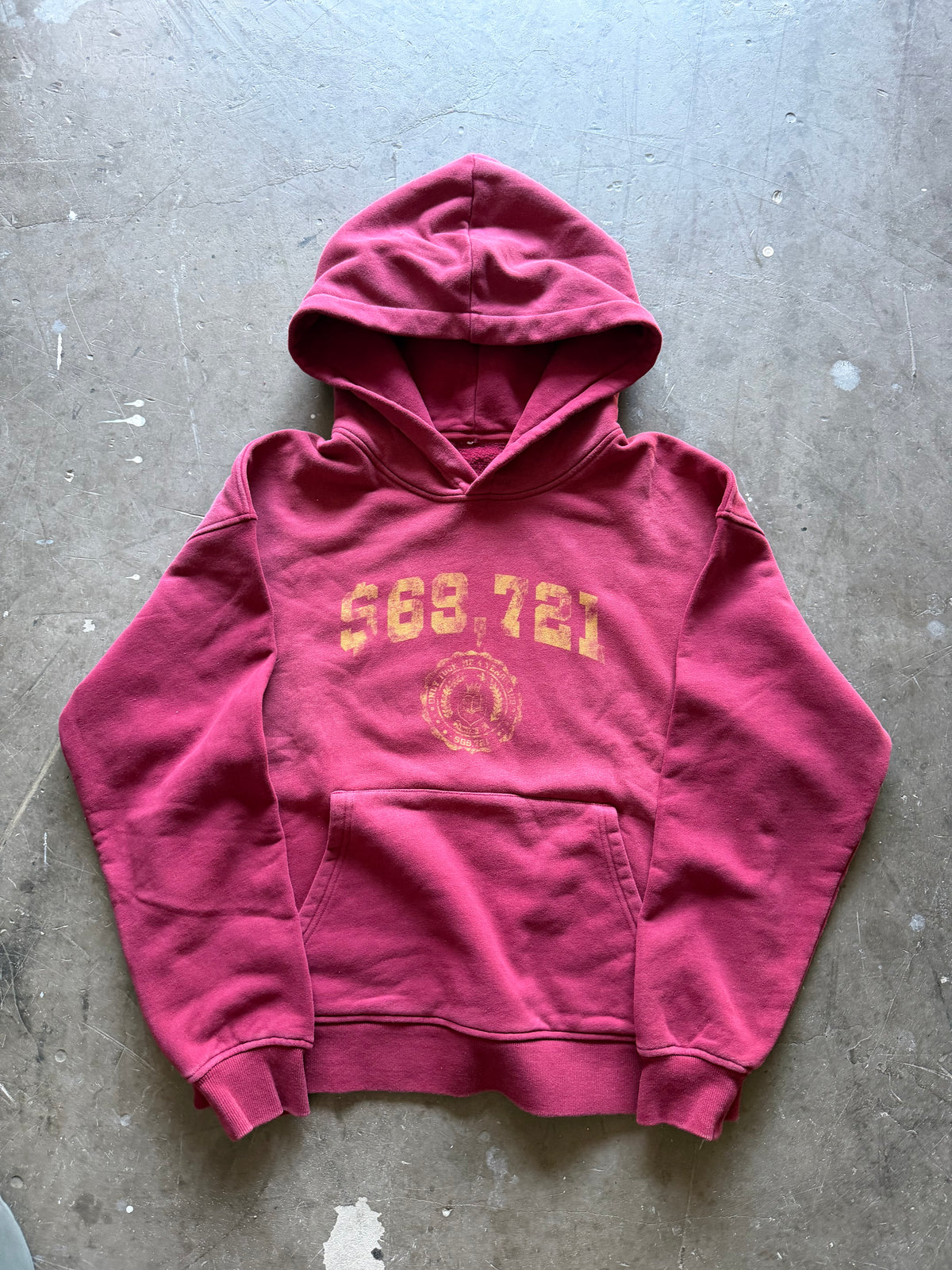 Tuition Hoodie (burgundy)